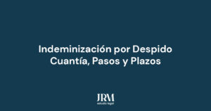 indeminización por despido